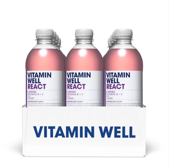 VITAMIN WELL React Pack 12x50cl