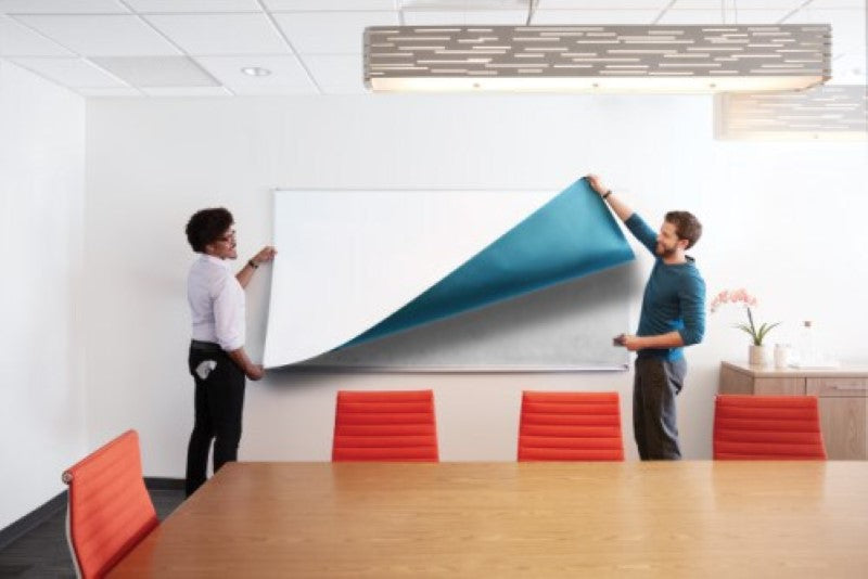 Post-It Rouleau d’effaçable pour tableau blanc EE3x2, Blanc, 91,4 cm x 60,9 cm, 1 rouleau/lot