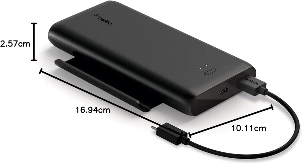 Belkin Batterie externe 10 000 mAh USB-C pour smartphone - Noir