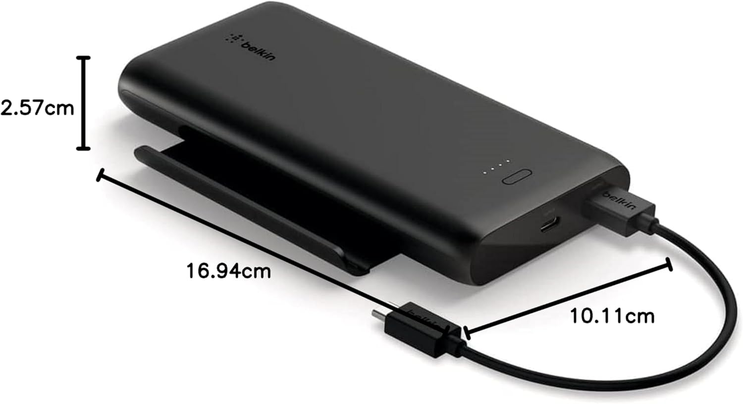 Belkin Batterie externe 10 000 mAh USB-C pour smartphone - Noir