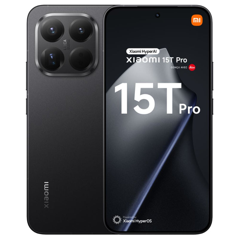 Xiaomi 15T Pro 12+512 Go Smartphone Noir eSIM, Double SIM, NFC