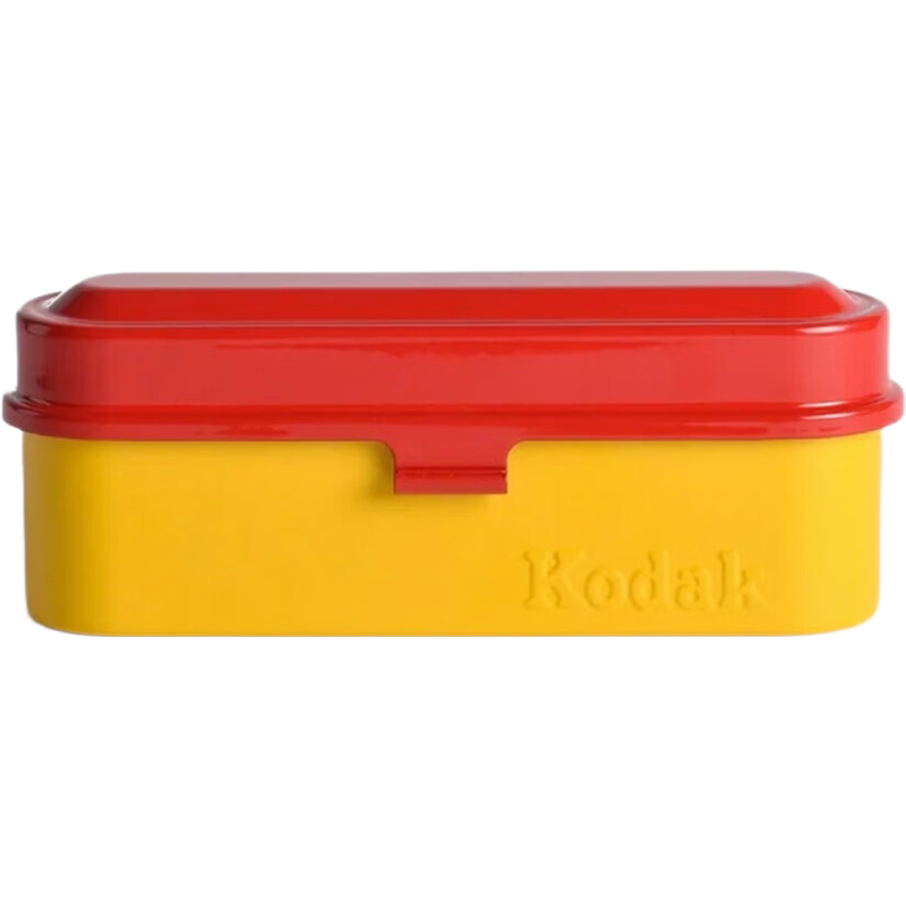 Kodak Boîte de rangement en métal pour film Kodak 135 mm Rouge
