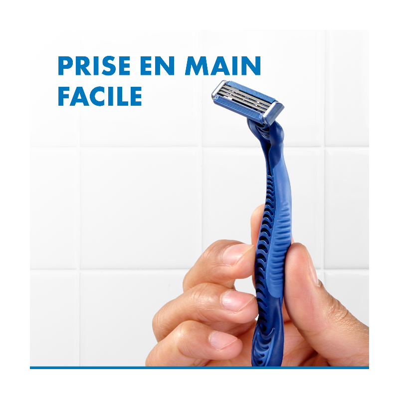 Gillette Sensor3 - Rasoirs jetables - Lot de 3 rasoirs