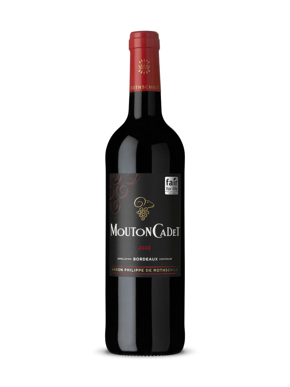 MOUTON CADET Vin Rouge A.O.P. Bordeaux – BARON PHILIPPE DE ROTHSCHILD 75cl