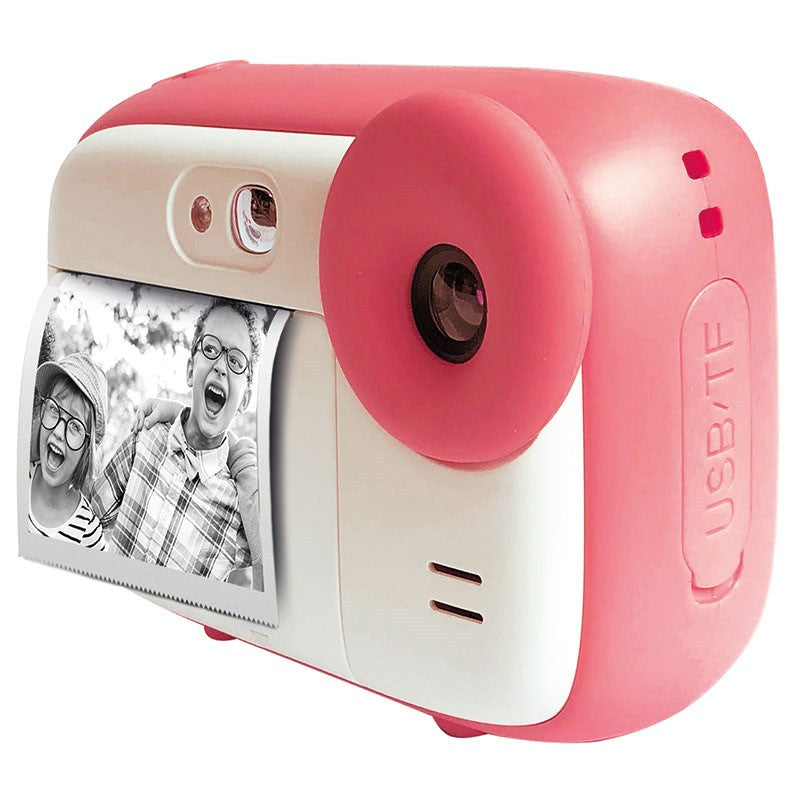 AgfaPhoto Appareil photo numérique avec imprimante pour enfants - Rose