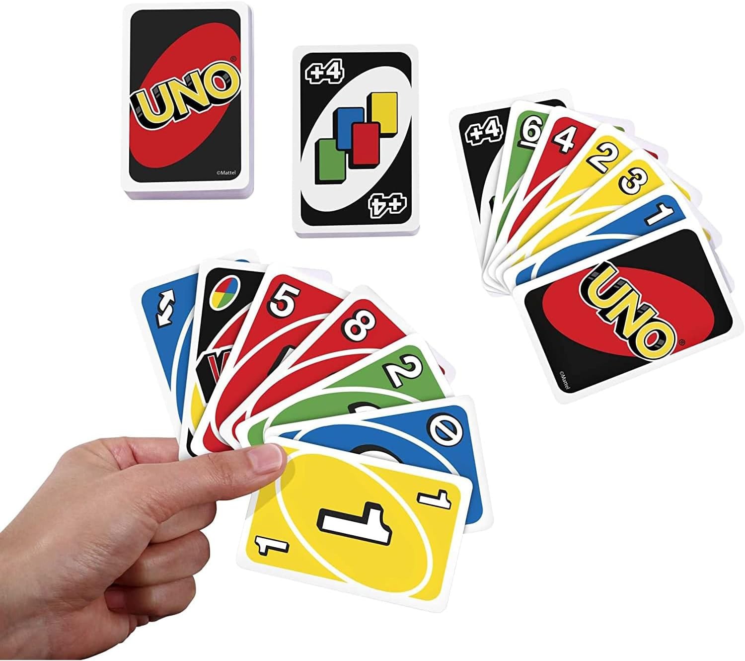 MATTEL UNO Jeu de cartes Clipstrip