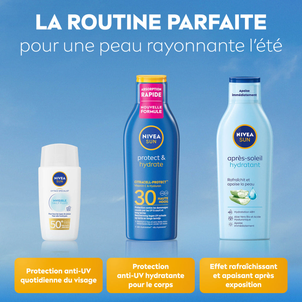 NIVEA SUN Lait solaire Protect & Hydrate SPF 30 - 200 ml