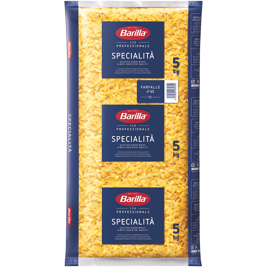 BARILLA Pâtes Farfalles 5Kg