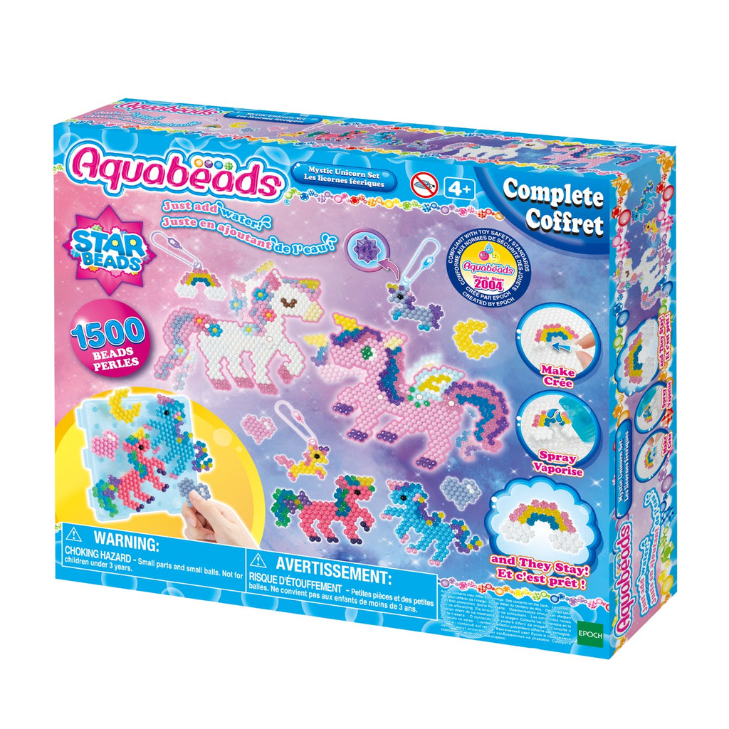 Pack de coffrets Aquabeads licorne mystique
