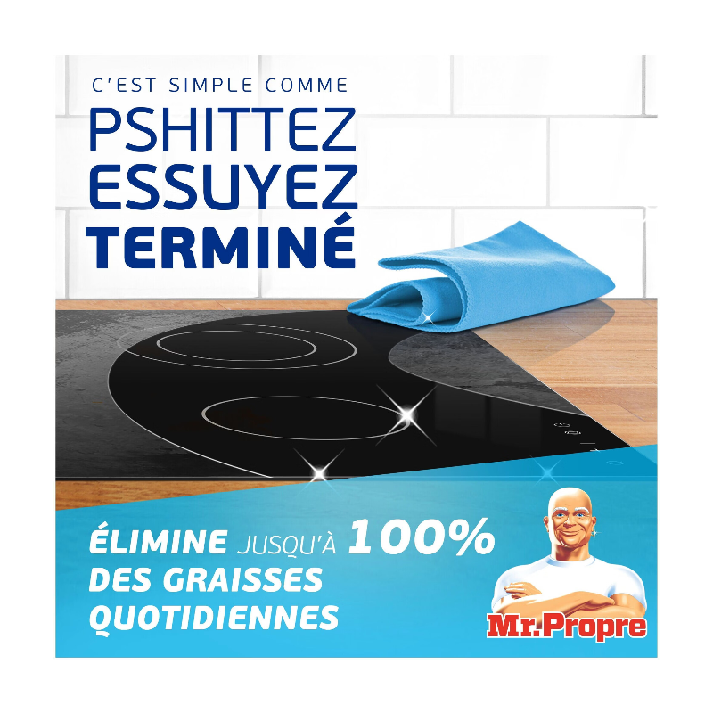 Mr. Propre Nettoyant cuisine en spray citron 800 ml