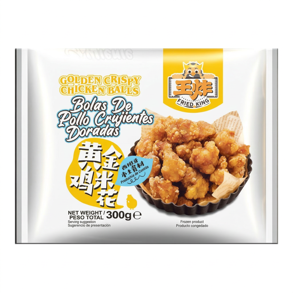 Meng Fu Poulet Croustillant Asiatique - 300 g/Paquet