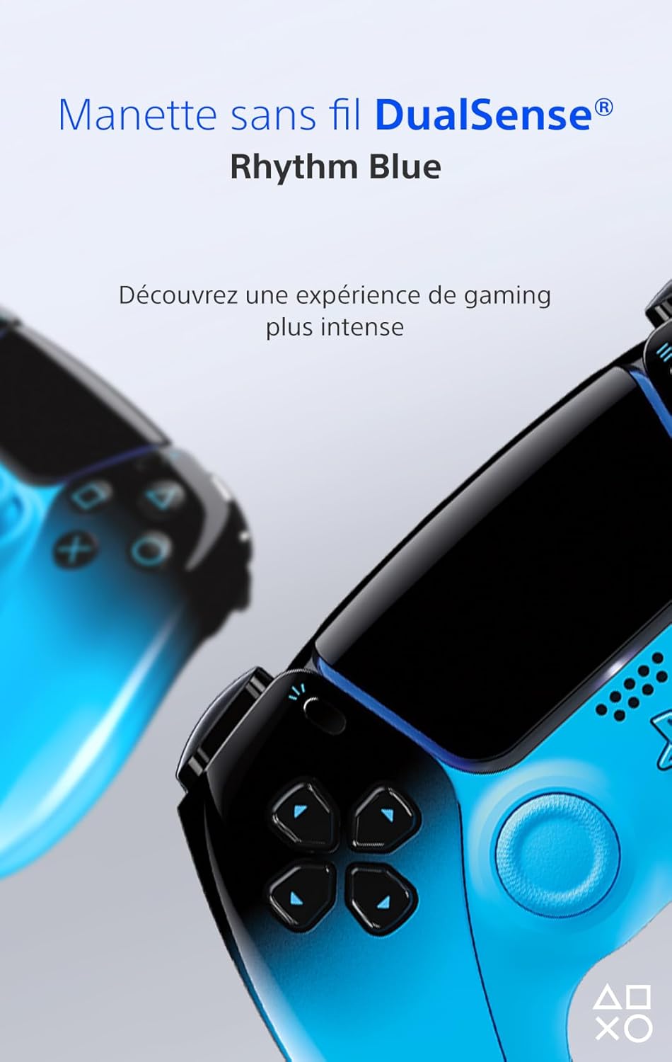 Sony Manette sans fil PS5 DualSense - Hyperpop Edition - Bleu rythmique