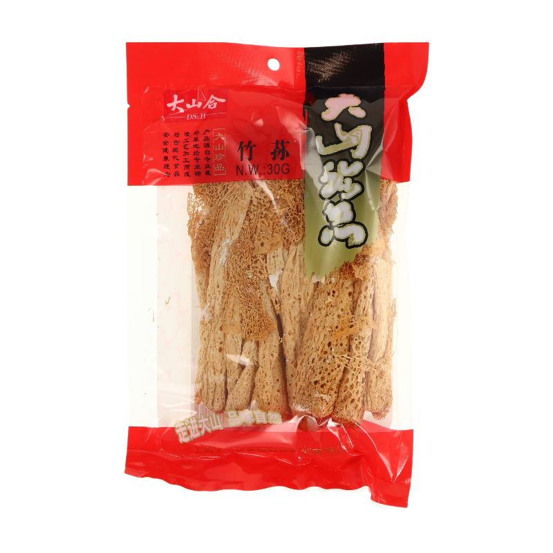 DA SHAN HE Champignons de bambou séchés - 30 g