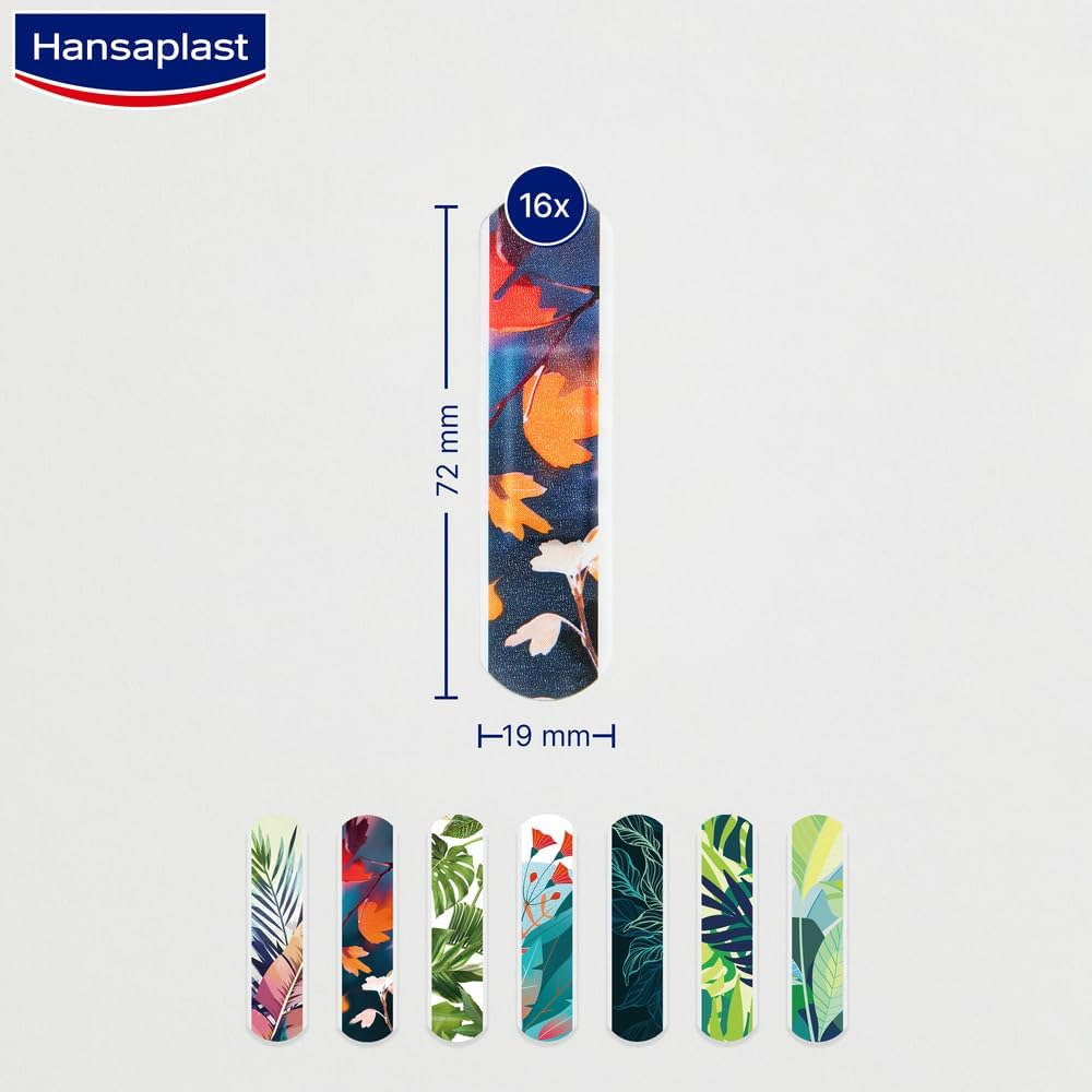 HANSAPLAST Be Happy - Pansements colorés - Lot de 16 pansements