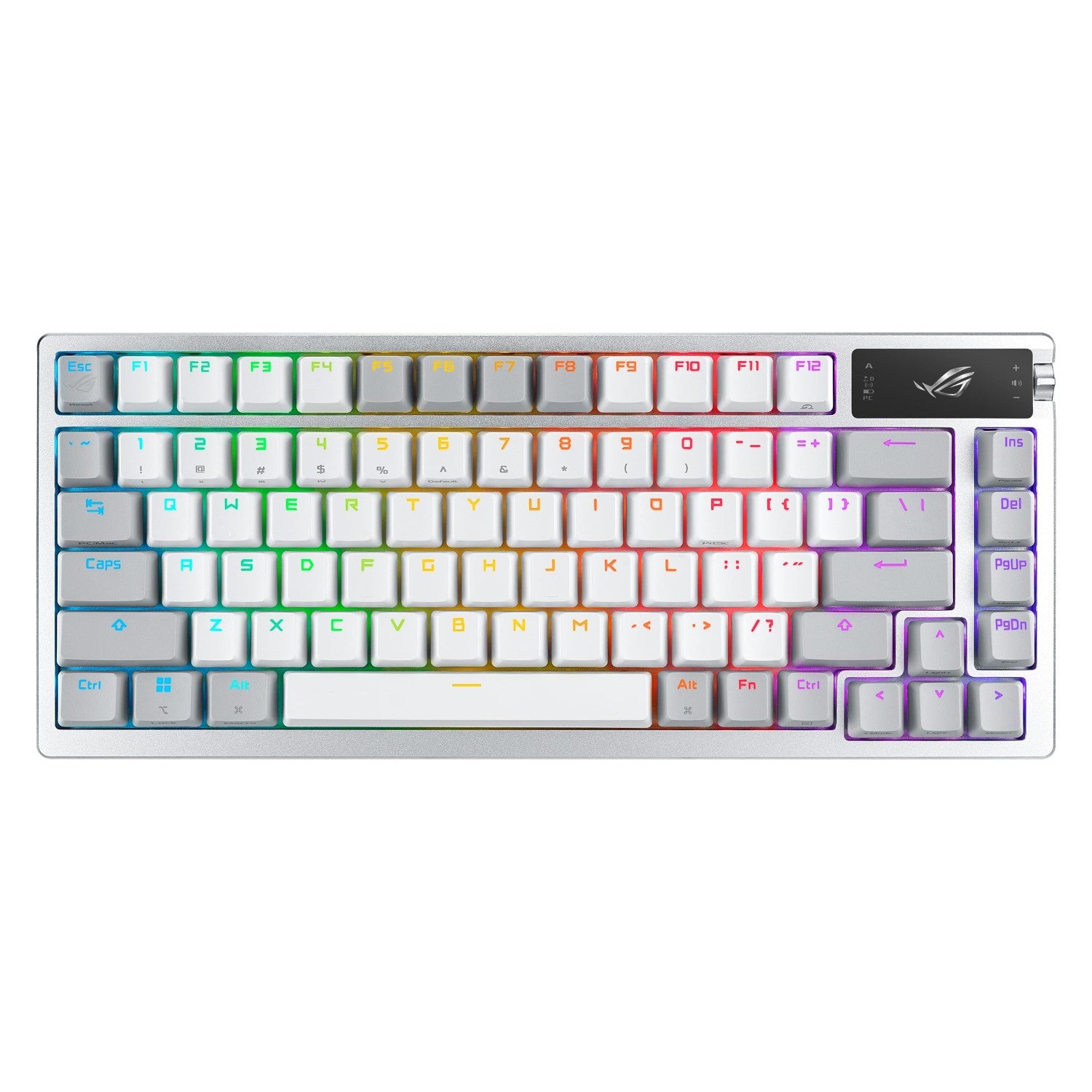 ASUS ROG Azoth Clavier Mécanique Gaming Sans Fil - AZERTY - Blanc