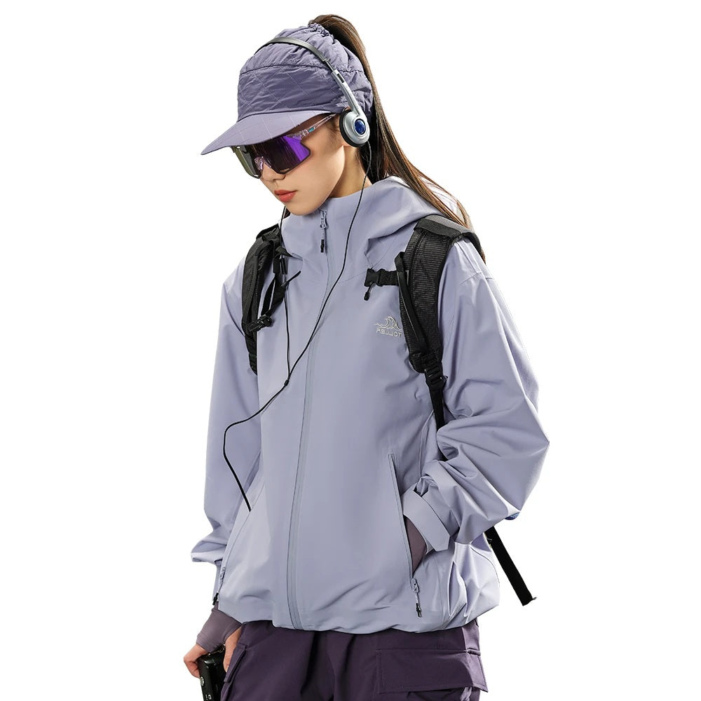PELLIOT Veste imperméable Unisexe Sac de Rangement Étanche Sports Aquatiques - Violet - L