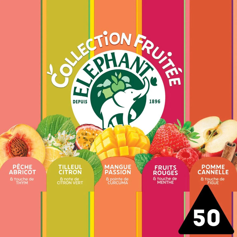 ELEPHANT Coffret Découverte Infusions x50 Sachets 89g
