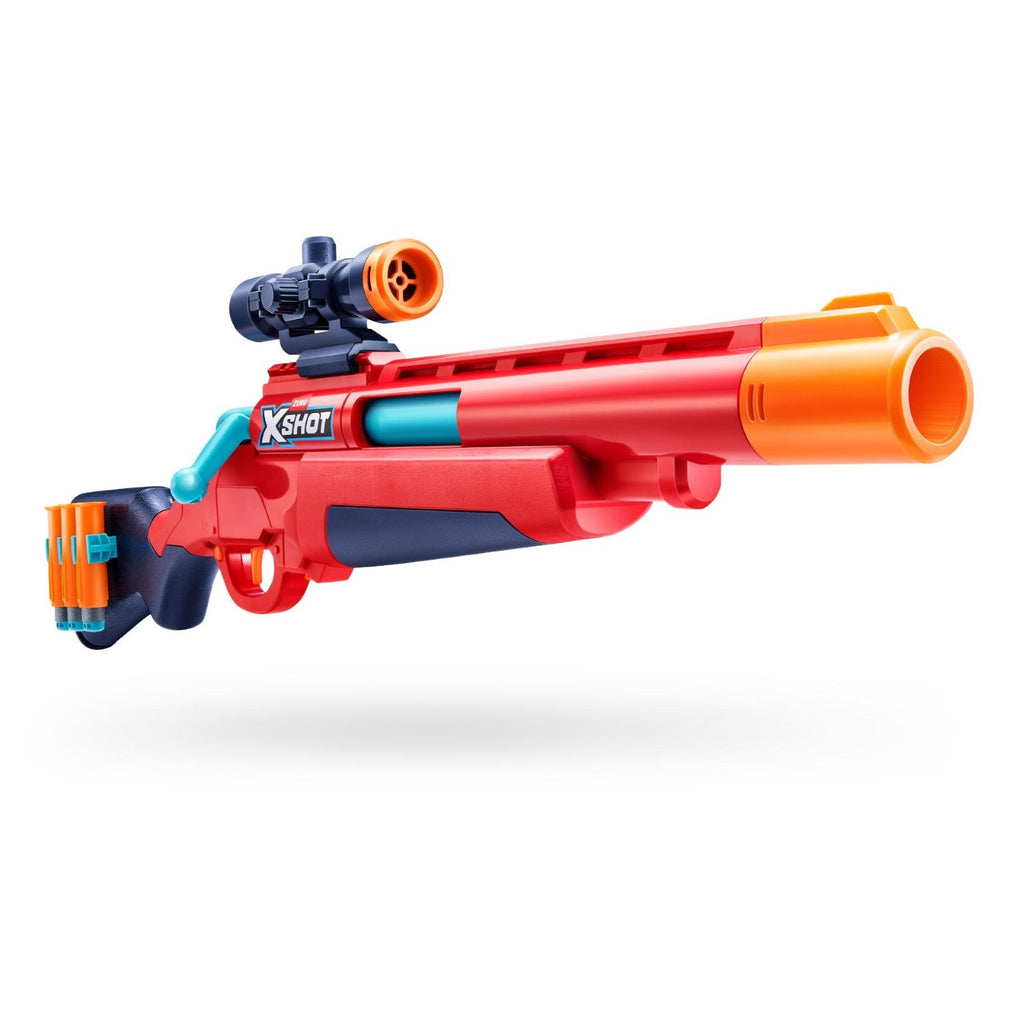 X-Shot Excel fusil à pompe à action manuelle + 16 fléchettes