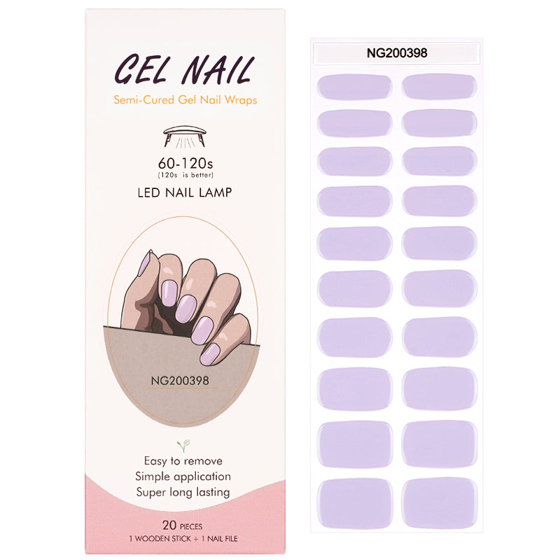 MEOMAGIC 14-170 Autocollants gels pour ongles - 20 pièces