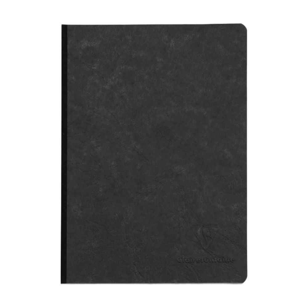 CLAIREFONTAINE Nomaddict (Age Bag) carnet broché 14,8x21cm 192p ligné noir