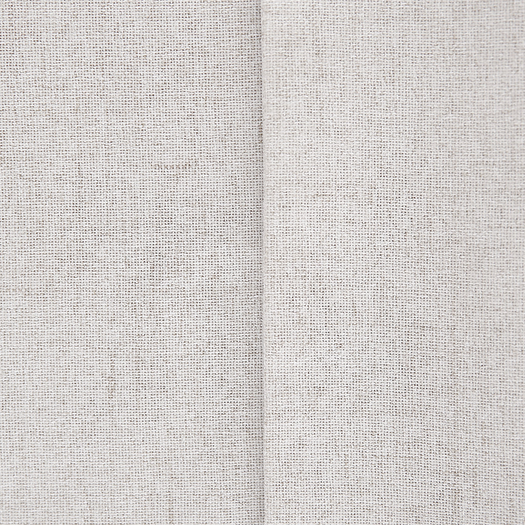 Deconovo housse de coussin en lin imprimé, coloris crème, 50 x 50 cm, 1 pièce