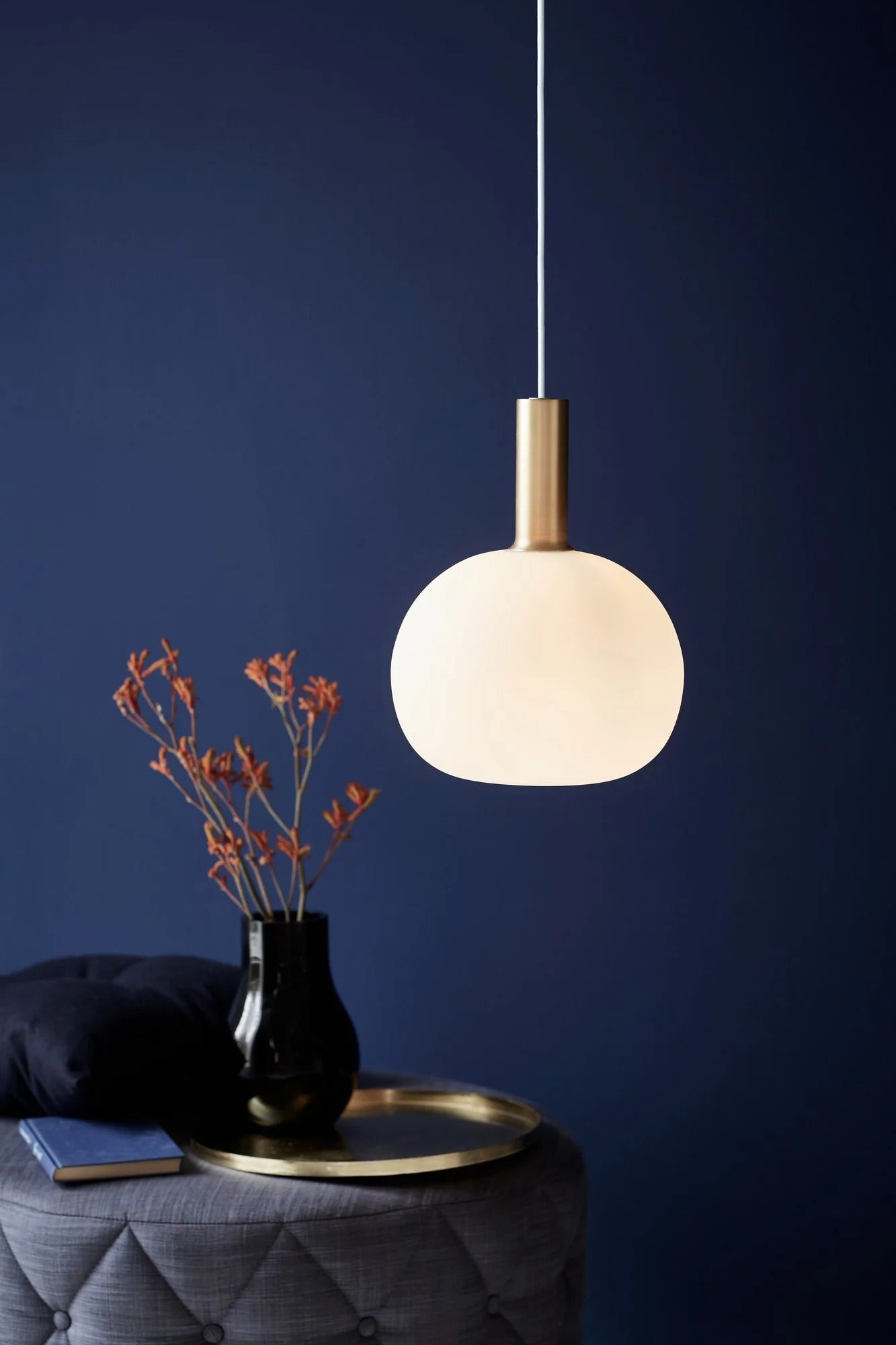 Suspension ALTON 25 verre blanc IP20 E27 - Nordlux, Intérieur