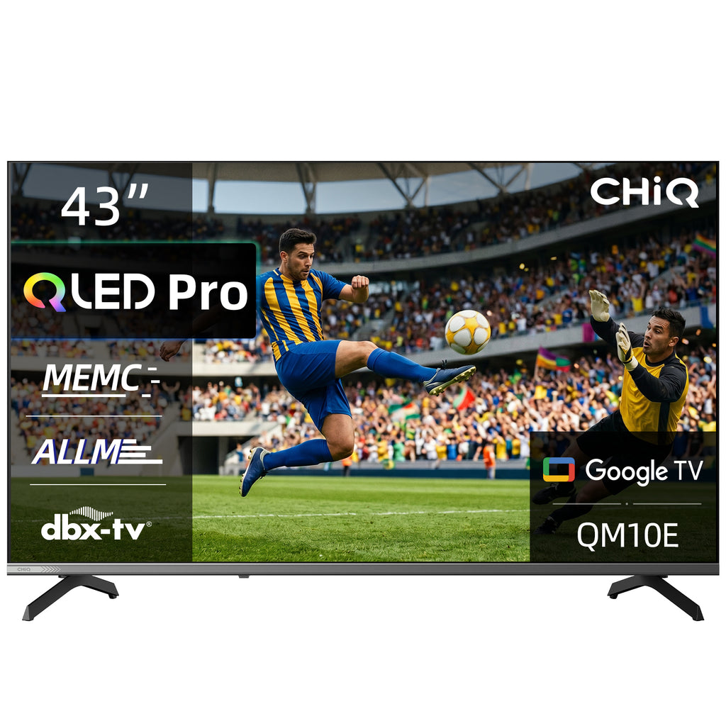 CHiQ QLED Pro TV U43QM10E 43 pouces 4K UHD Google TV
