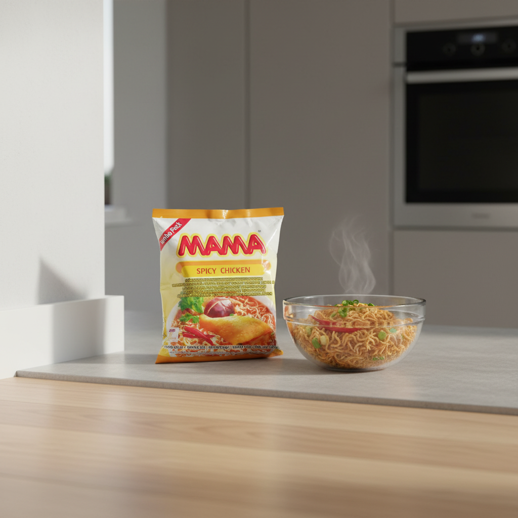 MAMA Nouilles instantanées saveur poulet épicé 90 g