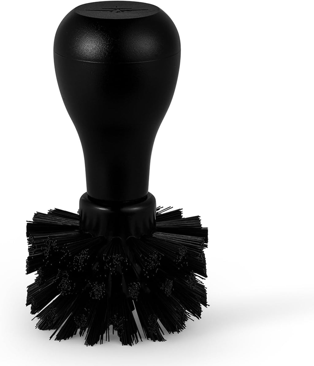 MHW-3BOMBER Brosse de nettoyage de porte-filtre à café 58 mm, brosse pour machine à espresso en ABS spécialement pour porte-filtre de 58 mm