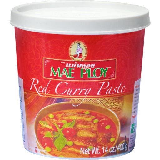 Mae Ploy pâte de curry rouge 400 g