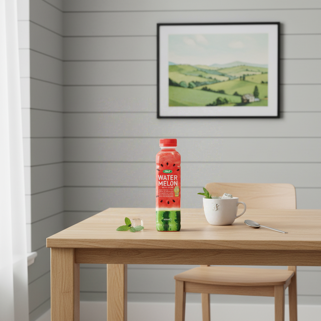 OKF Boisson à l'aloe vera saveur pastèque - 500 ml