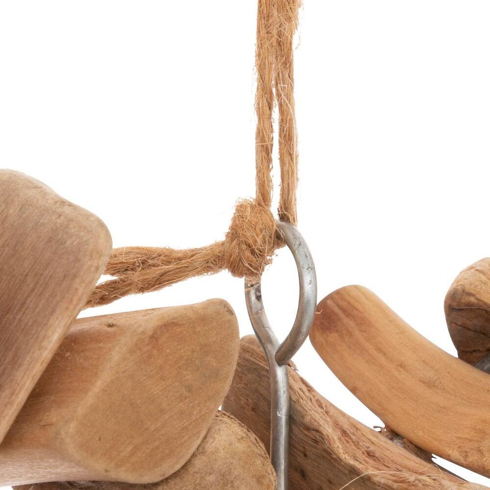 Atmosphera Agnès Décoration murale cœur Hauteur 35 cm Bois