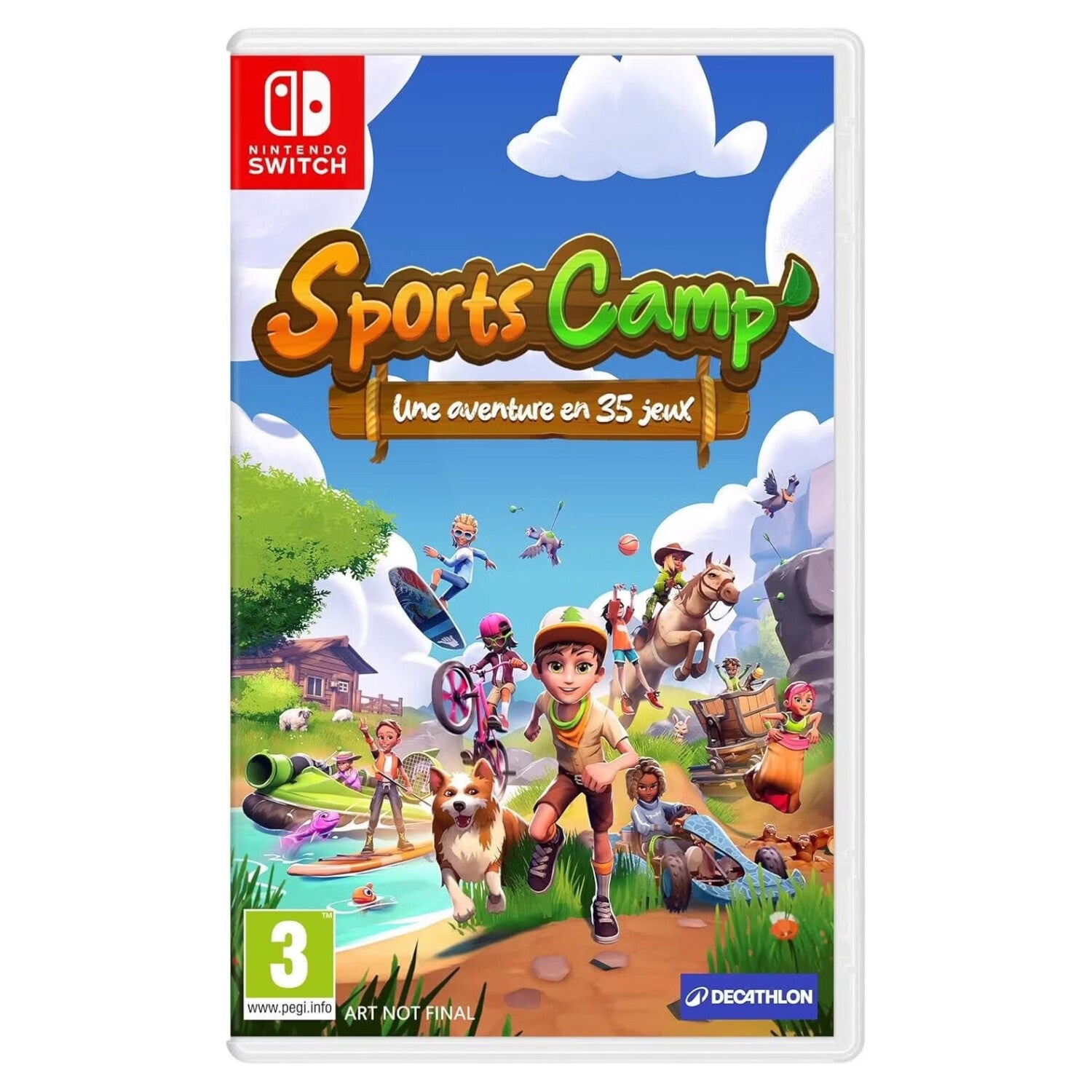 Sports Camp : Une aventure en 35 jeux - Nintendo Switch - Version française