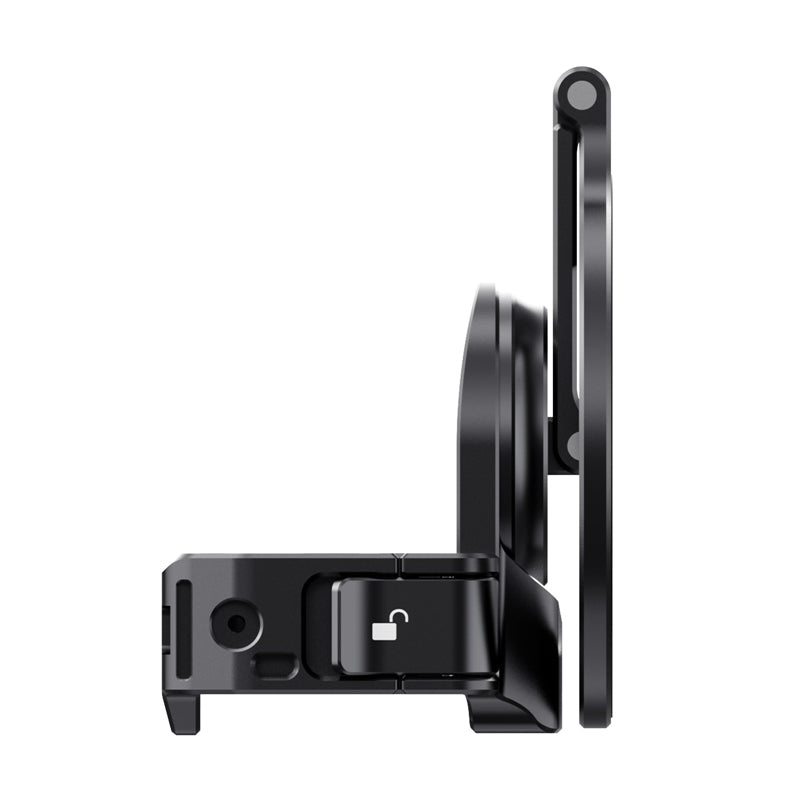Ulanzi PM01 Support d'extension magnétique pour DJI Osmo Pocket 3, adaptateur d'extension en aluminium compatible avec DJI Osmo Pocket 3, interface pour caméra d'action, accessoires rapides pour Pocket 3