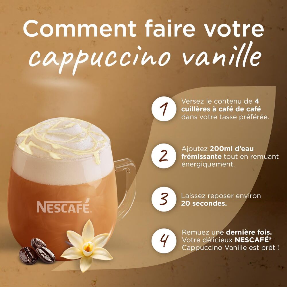 NESCAFÉ Cappuccino Vanille 276 g