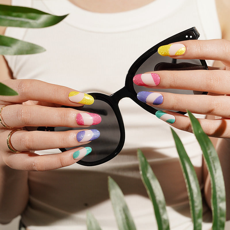 MeoMagic 14-259 Autocollants gels pour ongles - 20 pièces