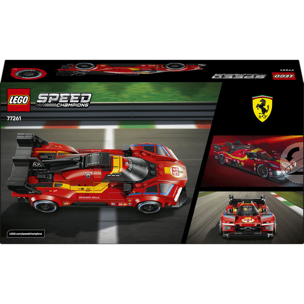 LEGO Speed Champions Ferrari 499P Set de Construction de Voiture de Course 77261
