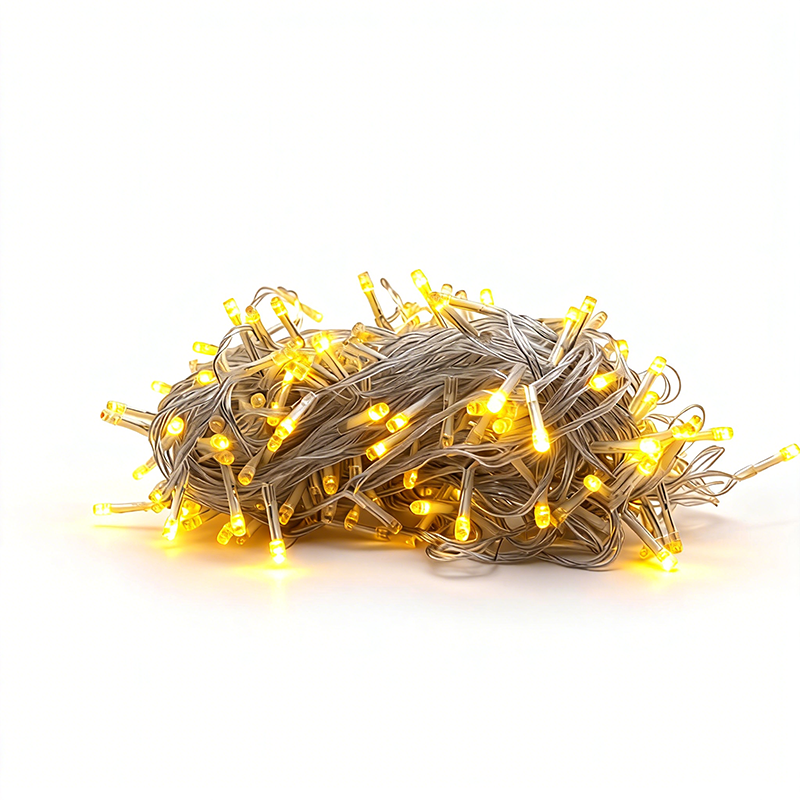 M.TK MOVETECK Guirlande lumineuse à piles étanche 4 m 50 LED Blanc chaud pour balcon extérieur, camping, chambre, fête, jardin (Sans piles)