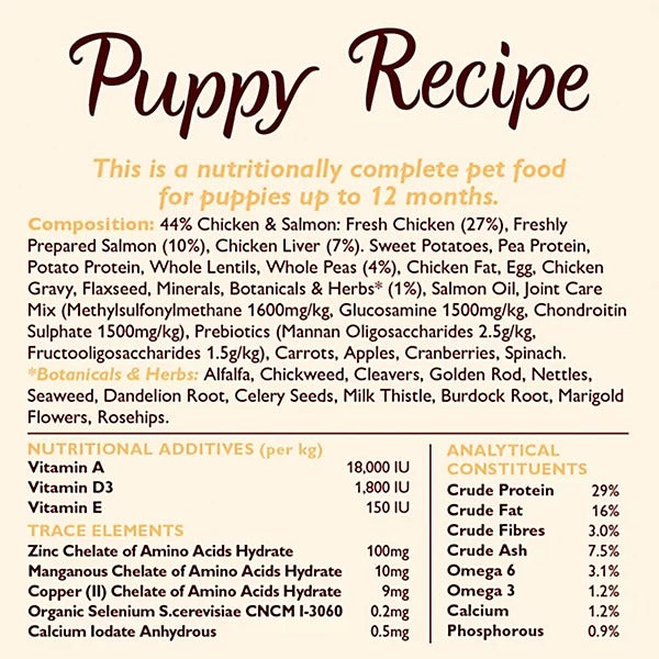 Lily's Kitchen Aliment sec pour chiot au poulet et au saumon 7 kg