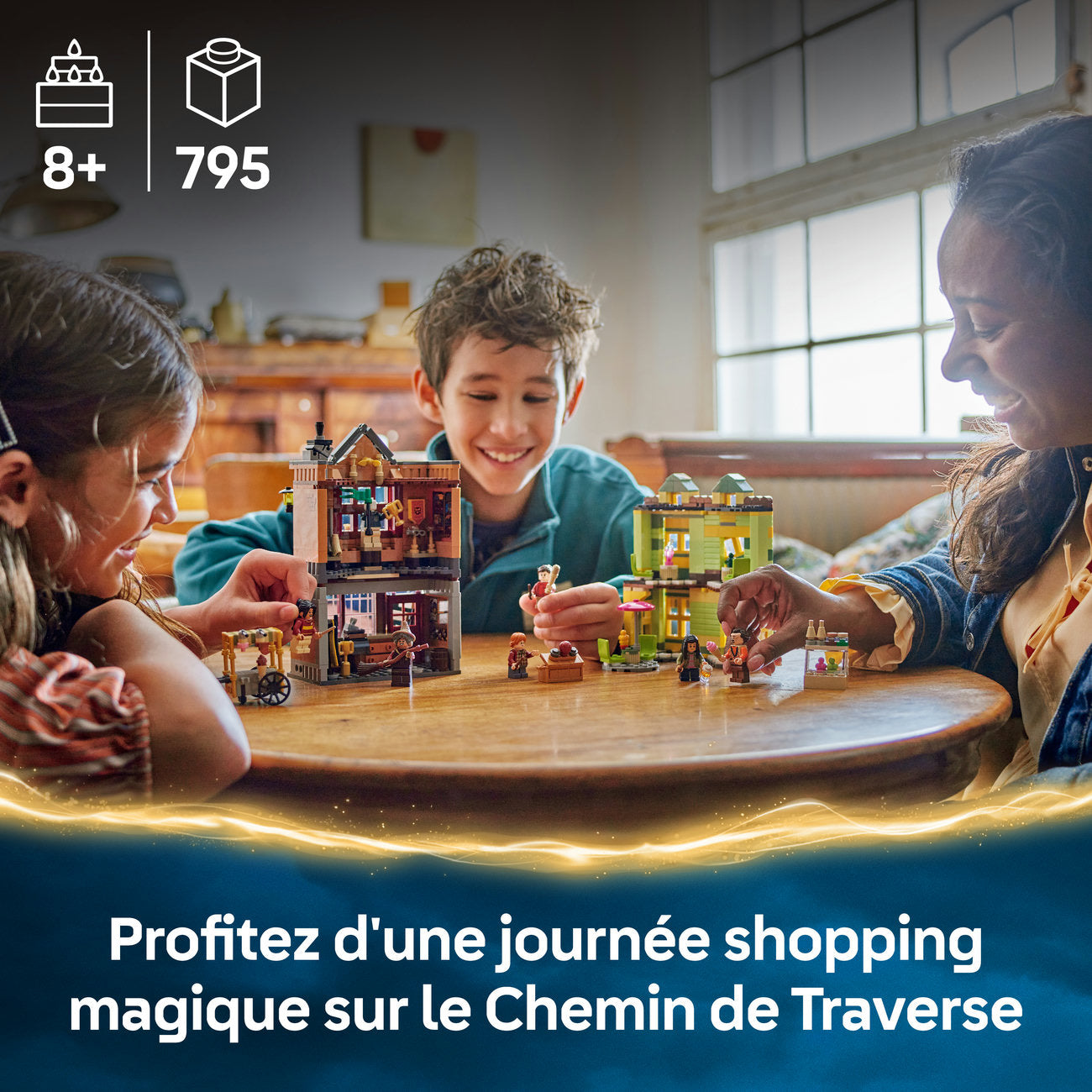 LEGO Harry Potter™ 76452 Magasin d'accessoires de Quidditch™ et marchand de glaces