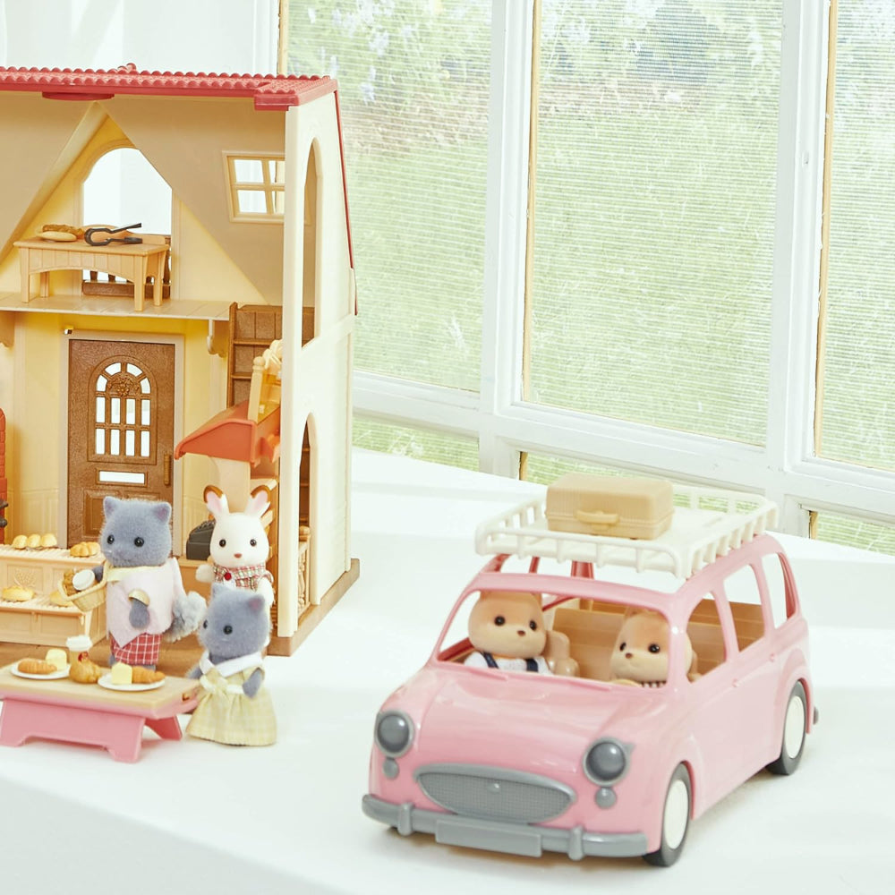 Sylvanian Families Pack de Jeu de Camping-Car de Pique-Nique en Famille