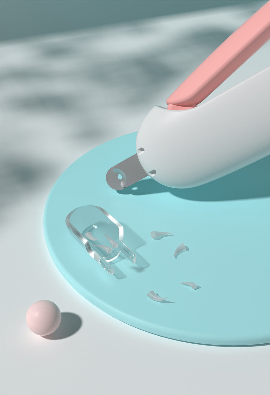 Petgravity Tondeuse de toilettage réglable, rose, adaptée aux chats et petits animaux de compagnie de tous âges, conception ergonomique