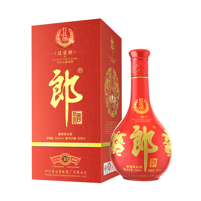 Langjiu Honghua Lang Baijiu 53° 500 ml