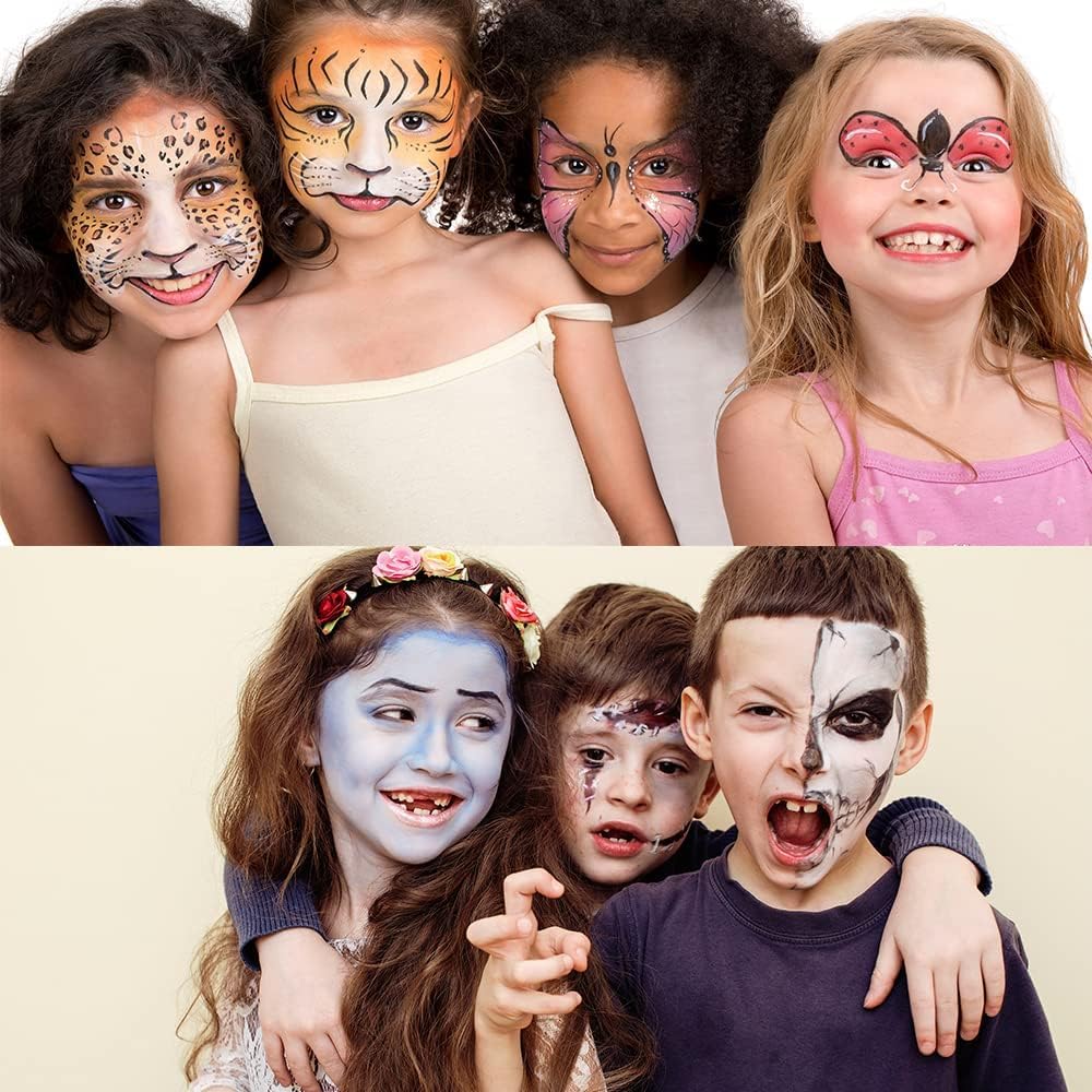 UCANBE 18 couleurs aquarelle professionnelle Astéroïde pour le visage