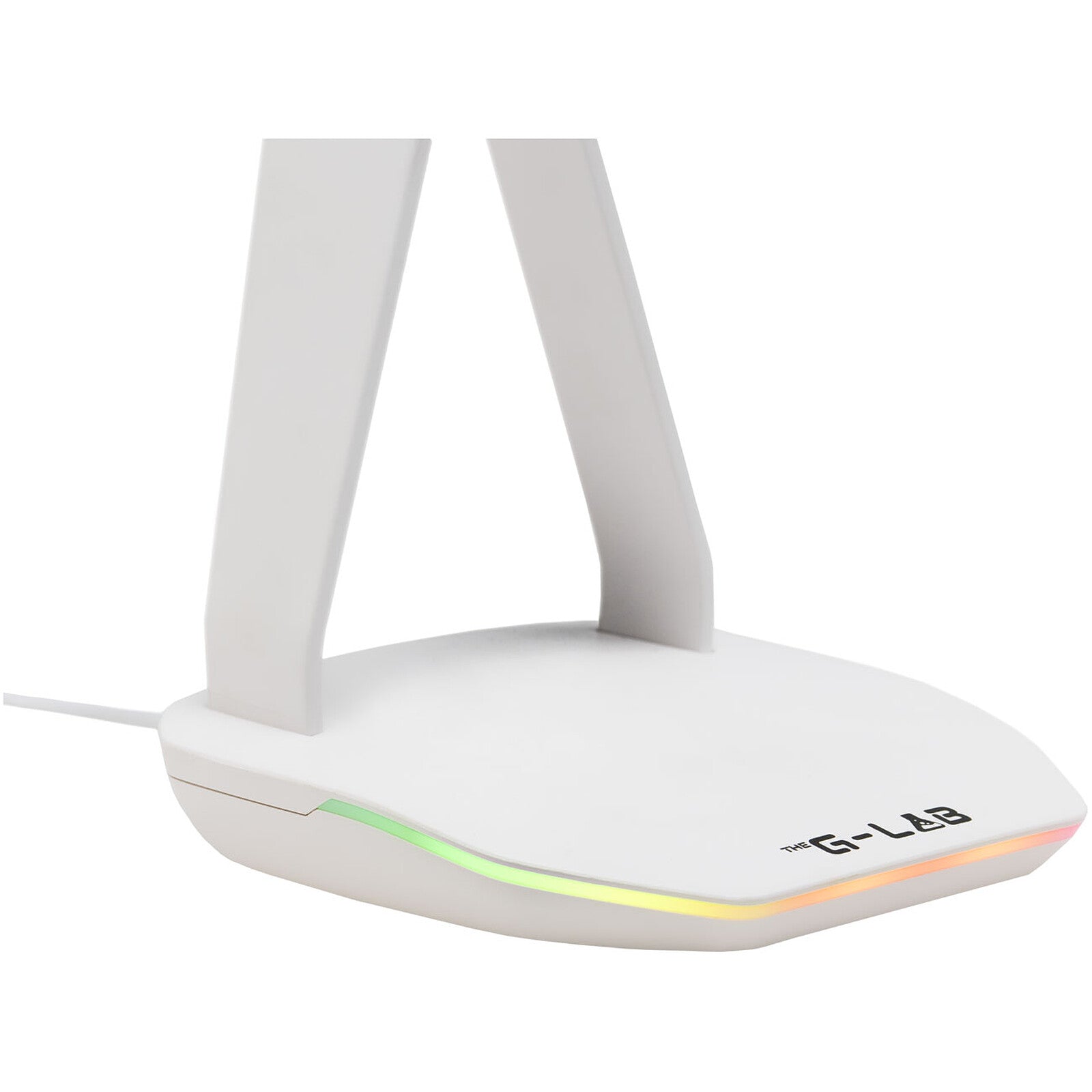 THE G-LAB K-STAND HYDROGEN Support de Casque Gaming - Blanc