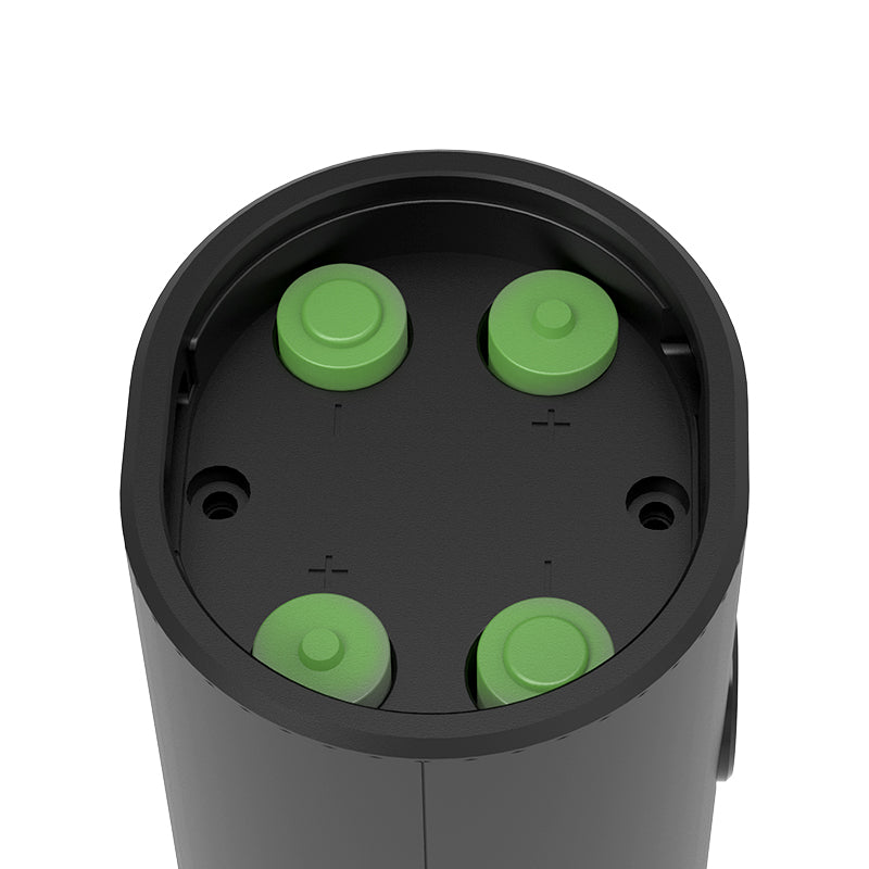 Cuisync Moulin à Sel et Poivre Électrique – Moulin Automatique avec Lumière LED, Fonctionnement à Une Main (1 Pièce, Noir), KYMQ-14