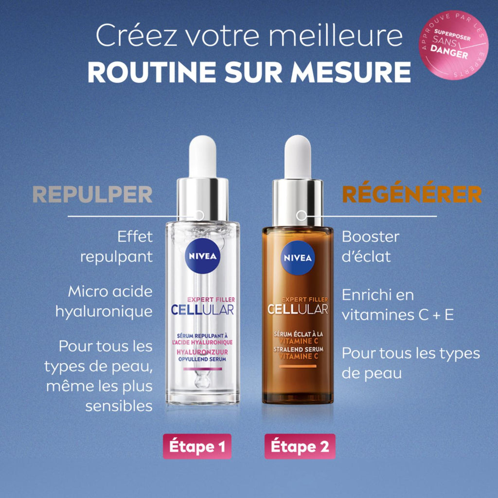 NIVEA Cellular Expert Filler Visage Sérum Vitamine C 30 ml