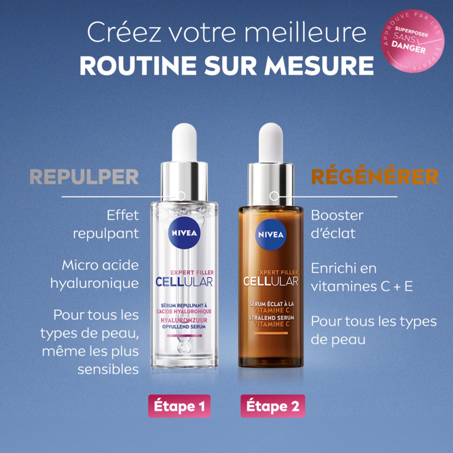 NIVEA Cellular Expert Filler Visage Sérum Vitamine C 30 ml