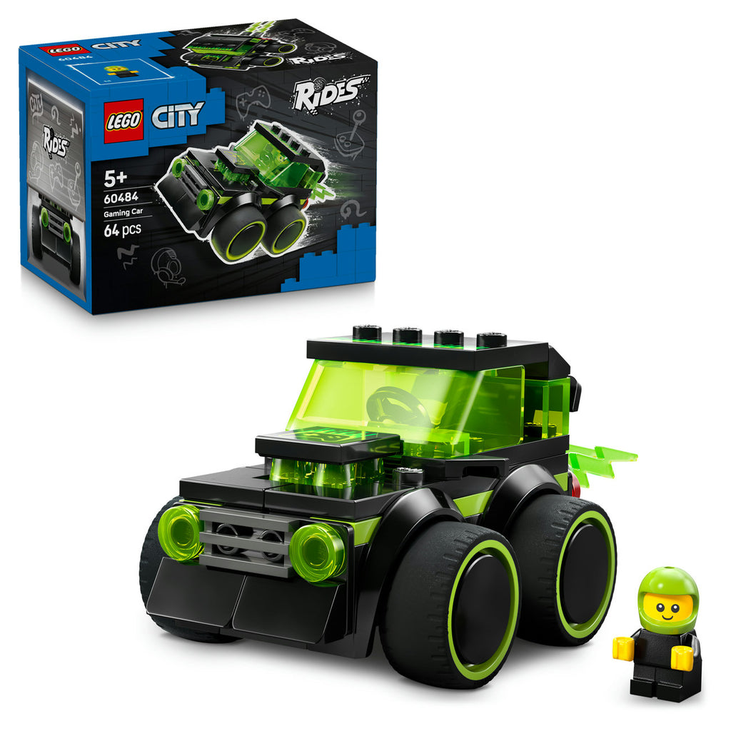 LEGO City 60484 Véhicules - La voiture de course de jeu vidéo