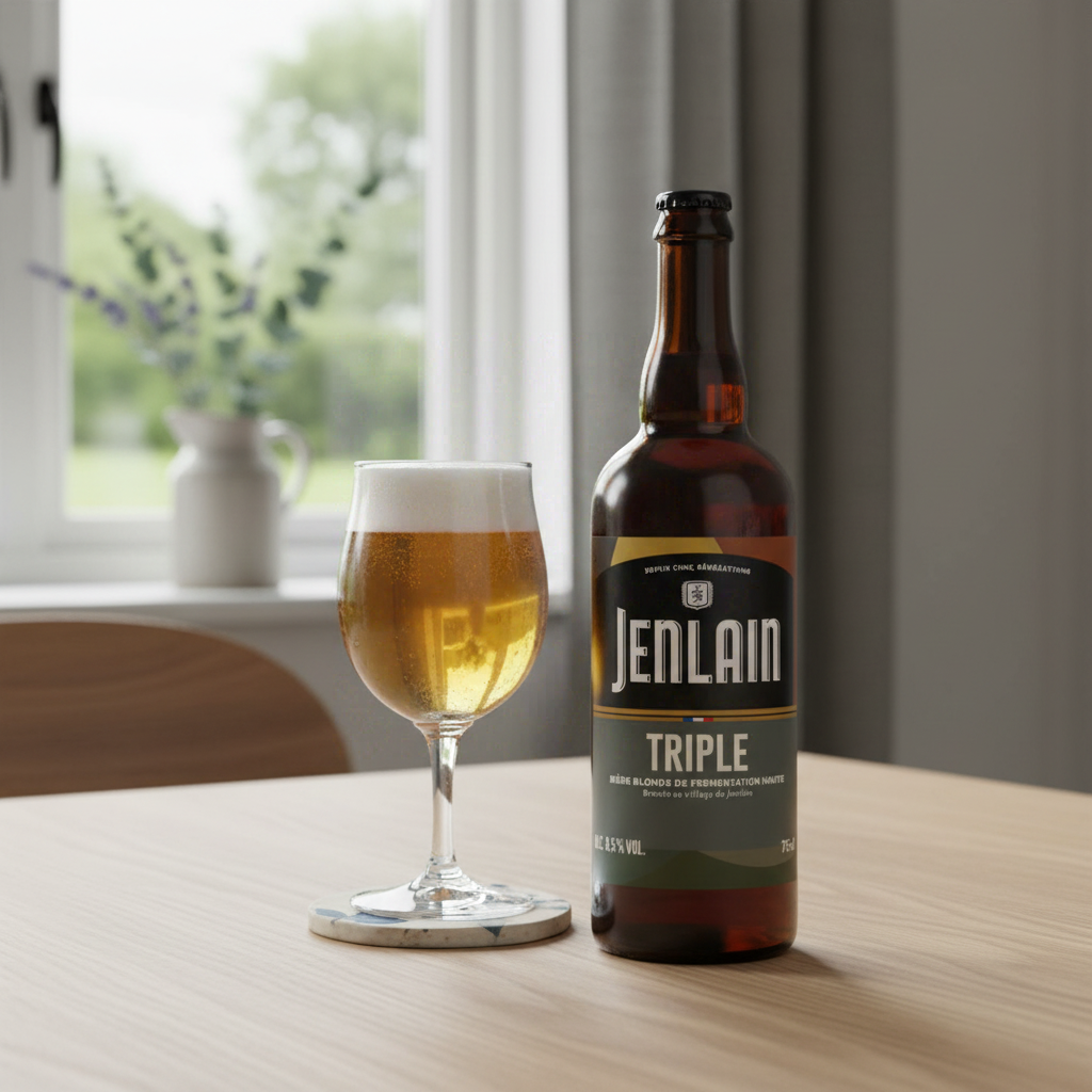 JENLAIN Bière Triple 8 % - 75 cl